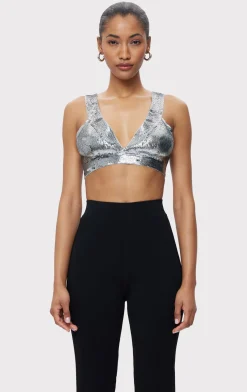 Separates|Tops-Hervé Léger THE TERI TOP SHALE