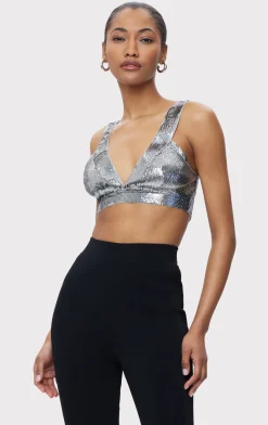 Separates|Tops-Hervé Léger THE TERI TOP SHALE