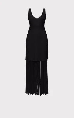 Dresses|Gowns-Hervé Léger THE VIVIENNE GOWN BLACK