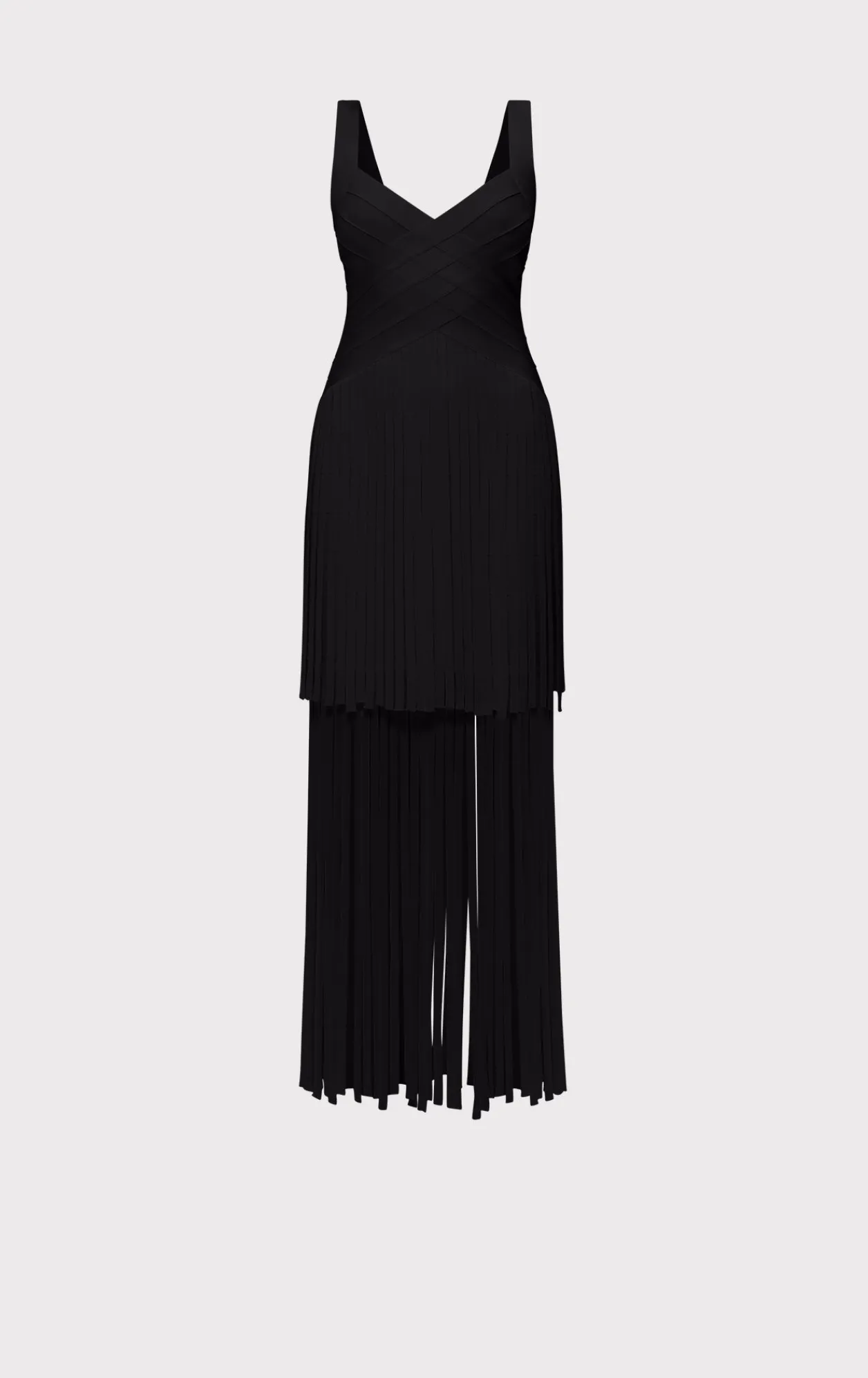 Dresses|Gowns-Hervé Léger THE VIVIENNE GOWN BLACK