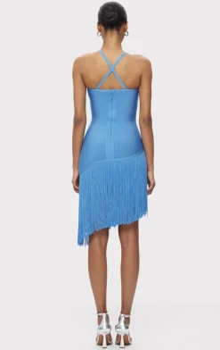 Dresses-Hervé Léger THE ZOE DRESS HYDRANGEA